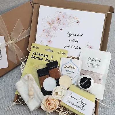 Birthday Gifts For Her Birthday Hamper Handmade Soap Spa Gift Pamper Hamper • £11.99