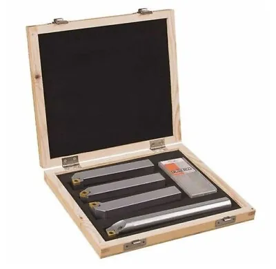 MICRO 100 #40-7150 4pc INDEXABLE TOOL HOLDER AND BORING BAR SET  XS076 • $299.99