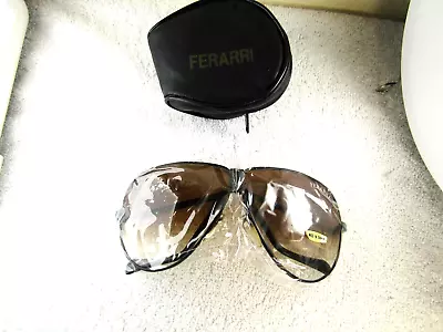 Ferarri Sunglasses New VINTAGE FOLDING AVIATOR SUNGLASSES Taiwan • $51.27