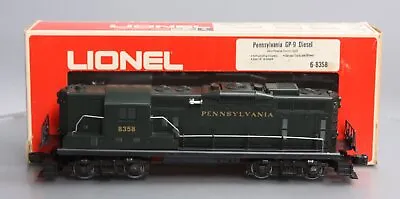 Lionel 6-8358 O Gauge Pennsylvania GP-9 Non-Powered Diesel Locomotive/Box • $60.03