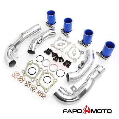 FAPO Turbo Inlet Pipes For 02-05 Audi S4 B5 RS4 A6 Allroad Quattro K04 2.7L • $109.99