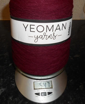 £8.50 • Buy Machine Knitting Wool Coned Wool Yeomen Cashhmilon 4 Ply 500 Gm Coned Wool 