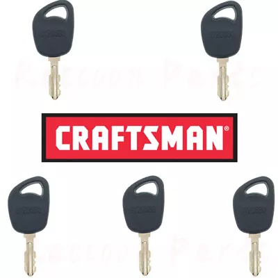 5 Ignition Keys Craftsman Lawn Tractor And Mower 140403 411932 For John Deere DR • $9.95
