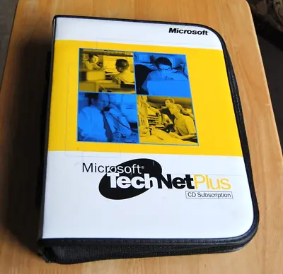 $19.99 • Buy Microsoft Technet Plus CD Subscription - BINDER ONLY NO CD's