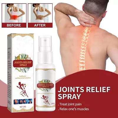 £3.47 • Buy Arthritis Joint Pain Relief Spray Herbal Mist For Knee Shoulder Muscle //