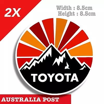 Toyota HILUX TRD Logo 4WD 4x4 Off Road Hilux Toyota  Stickers • $7