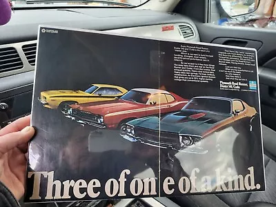 1970's Mopar Chrysler Cuda Duster Roadrunner ABE-body  ~ 1970s Car Advertising • $35