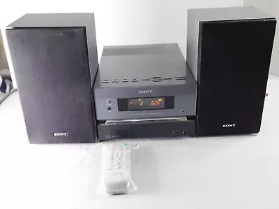 Sony HCD-CBX1 Micro Stereo Receiver System CD/AM/FM/MP3 Radio WORKS USED • $79.99