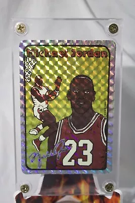 1985 Michael Jordan NBA Prism Jewel Vending Machine Sticker • $158.50