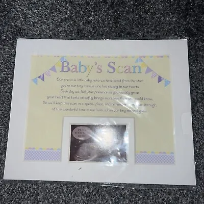 Baby Scan Picture Frame Keepsake • £2