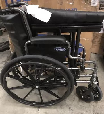 Invacare T420RDAP 20 X 18 In. Tracer IV Wheelchair With Desk-Length Arms -Silver • $124.54