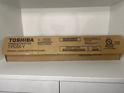 Toshiba Imaging Cartridge Toner T-FC55-Y Yellow Open Box • $59.99