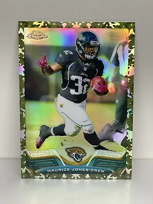 2013 Topps Chrome Camo Refractors #215 Maurice Jones-Drew /499 • $1.55