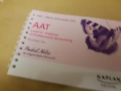 AAT Level 4 Pocket Notes Business Tax • £8