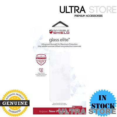 $15.30 • Buy ZAGG InvisibleShield Glass Elite+ Screen Protector For Apple IPhone 12 Pro Max