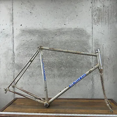 Vintage Benotto Modelo 1000 Frame Set 56 Cm Heart Campagnolo Road Bike 126 Mm • $399.99