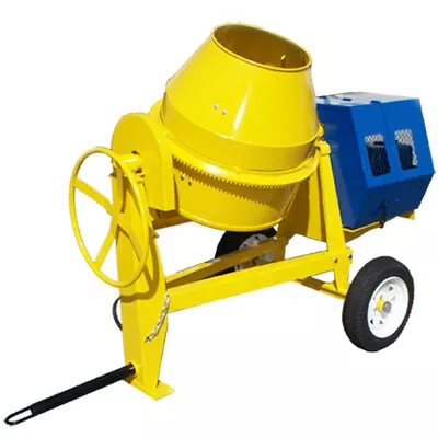 13HP Towable 9 Cubic Feet Cement Mixer 12 Volt Electric Starter Concrete • $3295.99