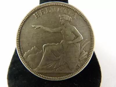 1874B Switzerland 5 Francs Silver Coin • $175