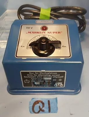 Marklin SUPER  6110 110V Transformer.  Q1 • $50