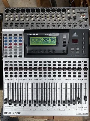£0.99 • Buy Behringer DDX3216 Automated Digital Mixer With ADT1616 16-Channel ADAT Interface