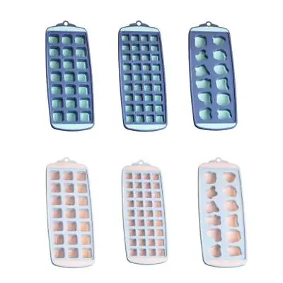 $10.85 • Buy 21/36/12 Grid Silicone Ice Cube Tray Ice Cube Maker Ice Tray Kitchen Accessories