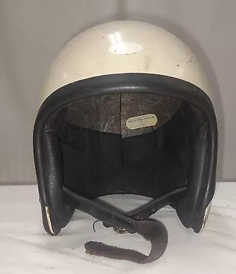 Vtg 60's Rare   BELL Toptex 500 TX Motorcycle/Auto Racing Helmet • $1400