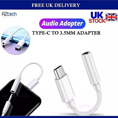 For Apple IPad 10th Gen 2022 USB-C To 3.5mm Aux Headphones Adapter Cable Jack • £3.95