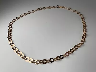 Bronze Milor Italy Flat Necklace - 20 Inch • $15