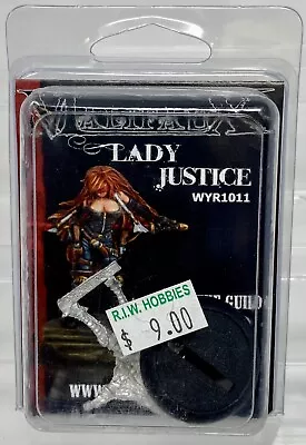 Malifaux Metal Miniature Blister The Guild  Lady Justice  WYR1011 • $29.99