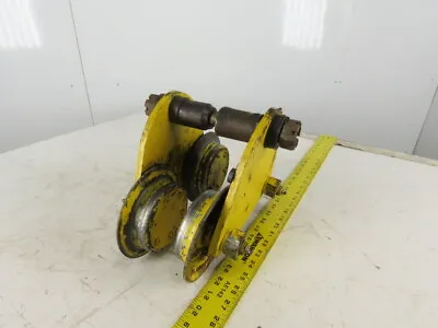 1 Ton 2000 Lb. Hoist Crane I-Beam Trolley Fits 2-1/2 -5  Flange Width • $50.75