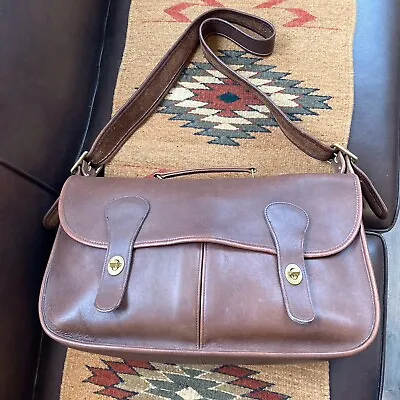 Vintage Coach Carrier Messenger Saddle Bag 1980’s • $329