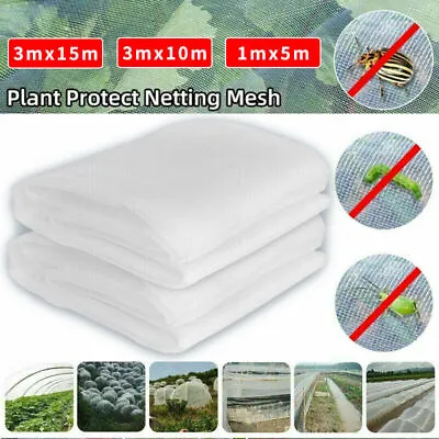 Garden Protect Netting Vegetable Crop Plant Fine Mesh Bird Insect Protection Net • £4.59