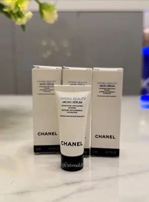 Chanel Hydra Beauty Serum 5ml X3 ( 15ml) INTENSE REPLENISHING HYDRATION • £21
