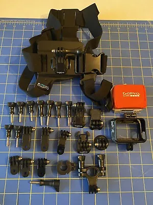 Assorted GoPro Camera Accessories Chest Mount Bike Mount Camera Case • $21.50