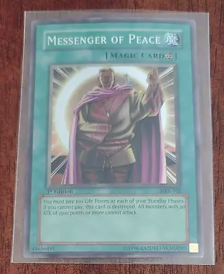 Yu-Gi-Oh! TCG Messenger Of Peace Magic Ruler MRL-102 1st Edition Super Rare • $35