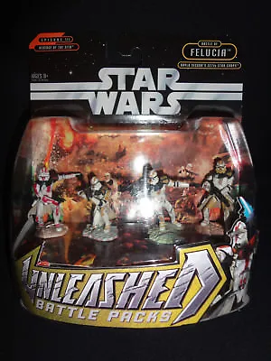 Star Wars AAYLA SECURA'S 327TH STAR CORPS Battle Of Felucia Unleashed Pack ROTS  • $27.68