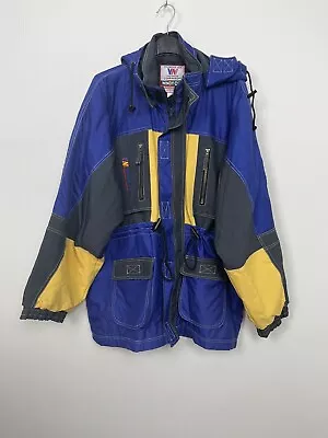 Vintage Ski Snow Mountain Hiking Outwear Winter Jacket Mens Coat Windy City • $28.35