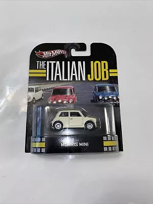 Hot Wheels The Italian Job Morris Mini White • $19.99