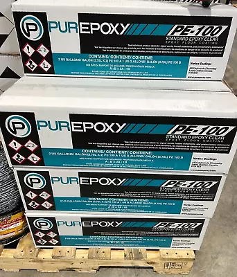 PUREPOXY PE-100 Standard Epoxy Clear Part A- B • $2200