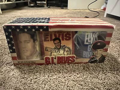 Elvis Presley Gi Blue 2 Mug Gift Set With Hot Cocoa Mix New In Box • $15