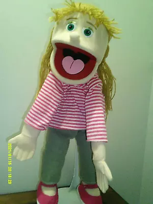 Silly Puppets  Emily  Plush Full-Bodied Ventriloquist Puppet Open Mouth  26  • $32.99