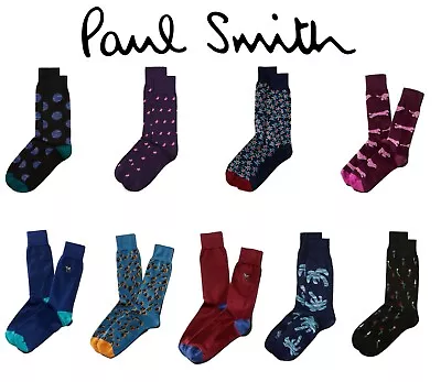 Paul Smith Luxury Crew Socks Made In Italy Choose Pattern Buy 2+ To Save $  • $19.99