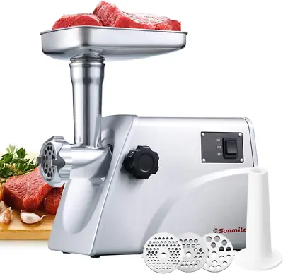 SM-G33 Electric Meat Grinder - 1HP 800W Max Power - ETL Stainless Steel Meat Gri • $96.99