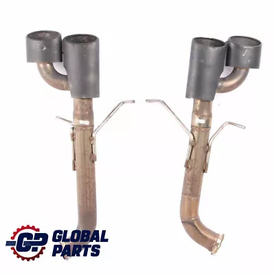 Rear Exhaust Pipes Mercedes W204 C63 AMG {Exhaust} Tail Double Pipe • $1224.84