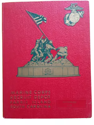 1971 U. S. Marine Corps Basic School Yearbook Platoon 322 Parris Island Sc • $99.99