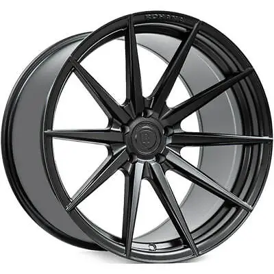 4ea 20  Rohana Wheels RFX1 Matte Black Rims(S10) • $2240