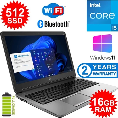 $399 • Buy HP Probook 15.6 . Intel Core I5, 16GB RAM, 512GB SSD. EXCELLENT BATTERY. WIN 11