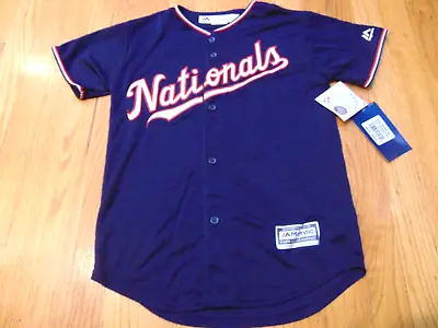 $19.99 • Buy New Majestic Mlb Washington Nationals Anthony Rendon Cool Base Jersey Youth M
