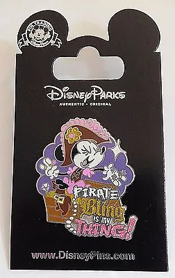 £14.54 • Buy Disney Pin - Pirates Of The Caribbean - Pirate Bling Is My Thing - Minnie Mouse
