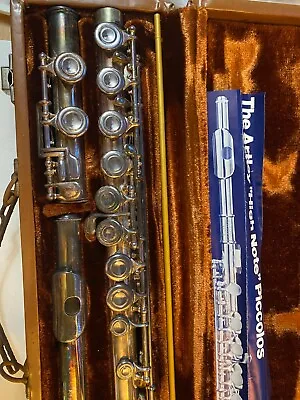 Vintage Artley 18-0  High Note  Piccolo Nickel Silver - Nogales AZ USA With Case • $399